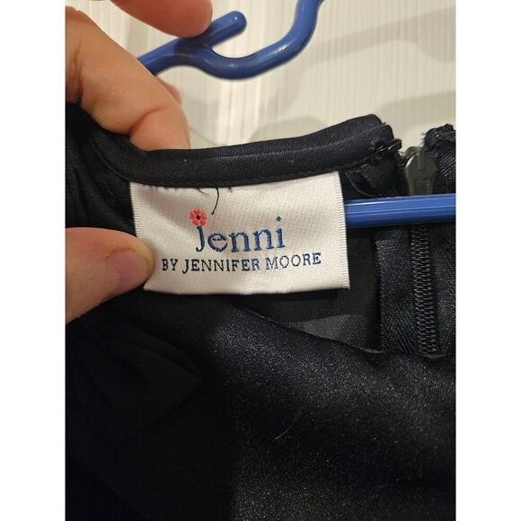 Jenni Jennifer Moore girls dress‎ purple crushed velvet size 6X - Picture 5 of 9